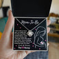 Mama To Be | The Best Mommy | Love Knot Necklace