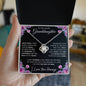 To My Lovely Granddaughter | My Sunshine | Love Knot Necklace