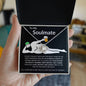 To My Soulmate | Love Knot Necklace | I A-ore you | Adult Version!