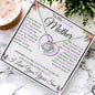 To My Loving Mother | Love Knot Necklace | Love Your Son (or Daughter) - The Sweetest Gift