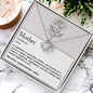 Mom | Superhero | Love Knot Necklace