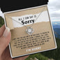 I'm Sorry | Don't Keep Me Apart | Love Knot Necklace