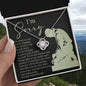 I'm Sorry | On My Knees | Love Knot Necklace