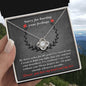 Sorry For Hurting Your Feelings | Make Amends | Love Knot Necklace