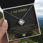 I Am Sorry | Without You | Love Knot Necklace