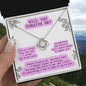 Will You Forgive Me? | Never Meant To | Love Knot Necklace