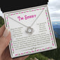 I'm Sorry | A Better Person | Love Knot Necklace