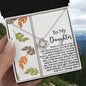 To My Daughter | Biggest Fan | Love Knot Necklace
