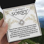I'm Truly Sorry | It Hurts Me | Love Knot Necklace