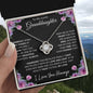 To My Lovely Granddaughter | Someday When... | Love Knot Necklace