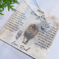 To My Daughter | This Old Lion Will Always Have Your Back | Love Dad | Love Knot Necklace