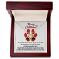 To My FurMom | Furry Elf | Love Knot Necklace (Yellow & White Gold Variants)