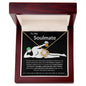 To My Soulmate | Love Knot Necklace | I A-ore you | Adult Version!