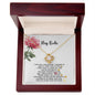 I'm Sorry | Let's Hug It Out | Love Knot Necklace