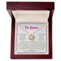 I'm Sorry | A Better Person | Love Knot Necklace