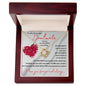 To My Beautiful Soulmate | You Are My Favorite Everything | Love Knot Necklace