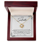 To My Soulmate | Love Forever & Always | Love Knot Necklace