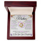 To My Loving Mother | Love Knot Necklace | Love Your Daughter - The Sweetest Gift