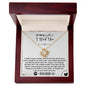 I'm Sorry I Hurt You | You Didn't Deserve | Love Knot Necklace