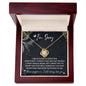 I'm Sorry | The Best Thing | Love Knot Necklace
