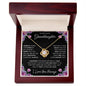 To My Lovely Granddaughter | Someday When... | Love Knot Necklace