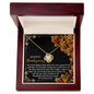 Happy Thanksgiving | Count On | Love Knot Necklace (Yellow & White Gold Variants)