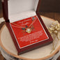 Merry Christmas Daughter | This Christmas | Love Knot Necklace (Yellow & White Gold Variants)