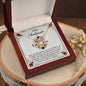 To My Soulmate | I Found You | Love Knot Necklace (Yellow & White Gold Variants)