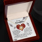 To My Daughter | Smile On Your Face | Love Knot Necklace