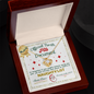 To My Naughty Lister | North Pole | Love Knot Necklace (Yellow & White Gold Variants)