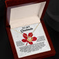 To My Soulmate | There Is Love | Love Knot Necklace