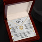 I'm Truly Sorry | Love Knot Necklace