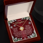 To My Daughter | All Eternity | Love Knot Necklace (Yellow & White Gold Variants)