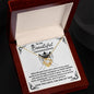 My Beautiful Granddaughter | Your Crown | Love Knot Necklace
