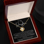 To My Daughter | If I Could Give You One Thing In Life | Love Knot Necklace