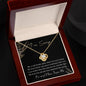 I'm Sorry | When I See You Crying | Love Knot Necklace