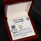 I'm Sorry | Feeling Of Blue | Love Knot Necklace