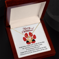 To My FurMom | Furry Elf | Love Knot Necklace (Yellow & White Gold Variants)