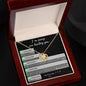 I'm Sorry | I Can't Imagine My Life Without You | Love Knot Necklace