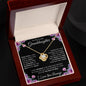 To My Lovely Granddaughter | My Sunshine | Love Knot Necklace