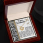 To My Soulmate | I Make This Promise | Love Knot Necklace