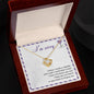 I'm Sorry | I Wish I Could Take It Back | Love Knot Necklace