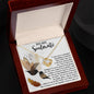 To My Soulmate | You've Given Me Feelings | Love Knot Necklace