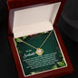 To My Soulmate | Chose Me Too | Love Knot Necklace (Yellow & White Gold Variants)