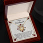 To My Soulmate | I Found You | Love Knot Necklace (Yellow & White Gold Variants)