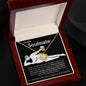 To My Soulmate | Love Knot Necklace | I A-ore you | Adult Version!