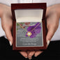 To My Lovely Granddaughter | Someday When... Violet | Love Knot Necklace