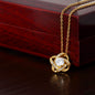 To My Daughter | This Old Lion Will Always Have Your Back | Love Dad | Love Knot Necklace