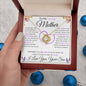 To My Loving Mother | Love Knot Necklace | Love Your Son (or Daughter) - The Sweetest Gift