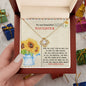 To Our Beautiful Daughter | The First Time | Love Knot Necklace